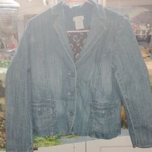 Classic Blue Women's Jean Jacket